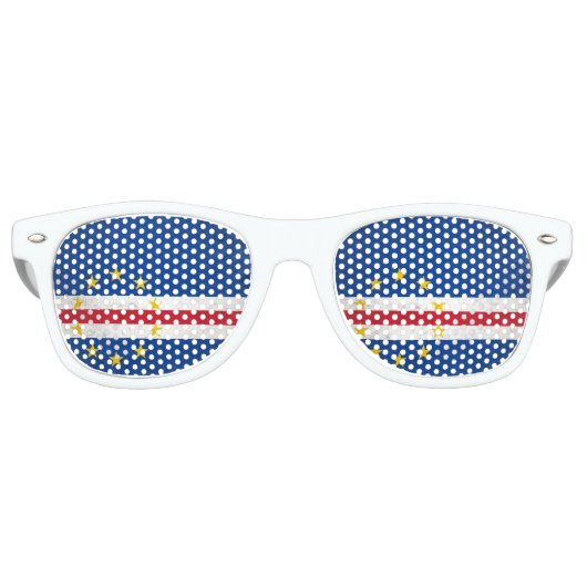 Kaapverdië Retro Zonnebril (Voorkant)