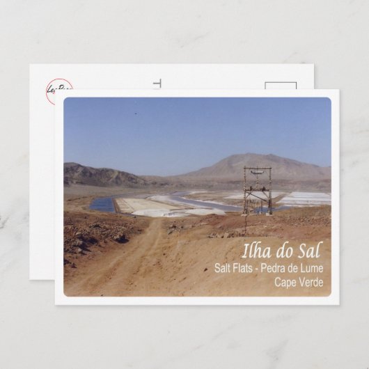 Kaapverdië - Sal-eiland - Briefkaart (Voorkant / Achterkant)