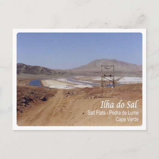 Kaapverdië - Sal-eiland - Briefkaart (Voorkant)