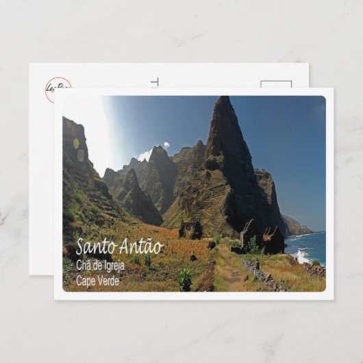 Kaapverdië - Santo Antao - Briefkaart (Voorkant / Achterkant)