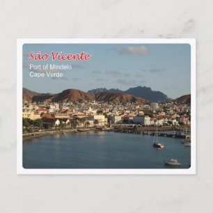 Kaapverdië - Sao Vicente - haven van Mindelo - Briefkaart