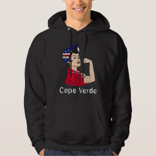 Kaapverdië Sterke Kaapverdische roots Vrouw Sjaal  Hoodie