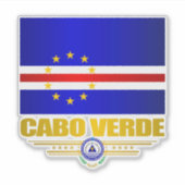 Kaapverdië Sticker (Voorkant)