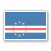 Kaapverdië Sticker (Voorkant)