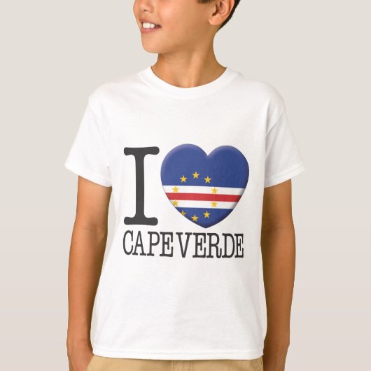Kaapverdië T-shirt (Voorkant)