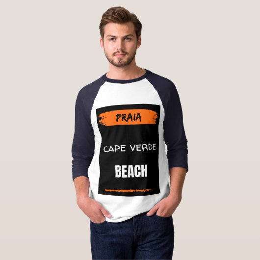 Kaapverdië T-shirt (Voorkant volledig)