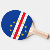 Kaapverdië Tafeltennisbatje (Zijkant)