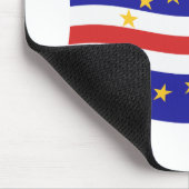 Kaapverdië Vlag Muismat (Hoek)