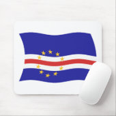 Kaapverdië Vlag Muismat (Met muis)