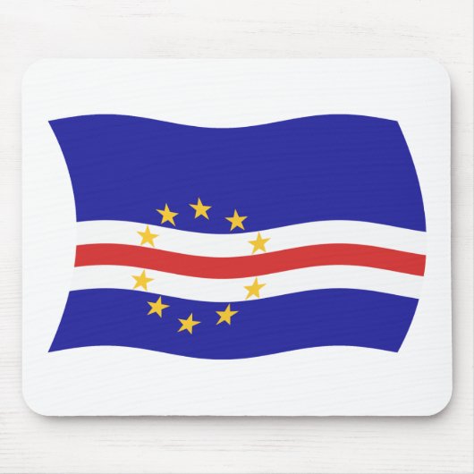 Kaapverdië Vlag Muismat (Voorkant)
