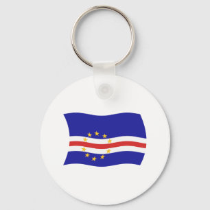 Kaapverdië Vlag Sleutelhanger