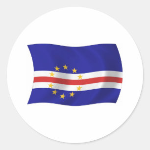 Kaapverdië Vlag Sticker