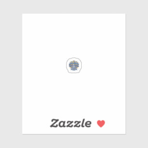 Kaapverdië Voetbal 2026 Voetbal Vet Land Typografi Sticker