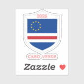 Kaapverdië WK 2026 Sticker (Vel)