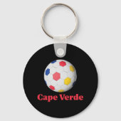 Kaapverdisch voetbal sleutelhanger (Achterkant)