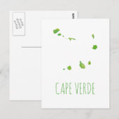 Kaapverdische kaart (Voorkant / Achterkant)