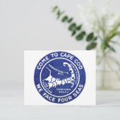 Kaapverdische kabeljauw 1910 briefkaart (Staand voorkant)