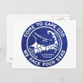 Kaapverdische kabeljauw 1910 briefkaart (Voorkant / Achterkant)