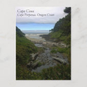 Kaapverdische kap, Cape Perpetua, Oregon Briefkaart (Voorkant)