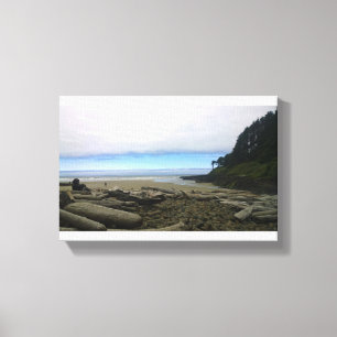 Kaapverdische kap, Cape Perpetua, Oregon Canvas Afdruk