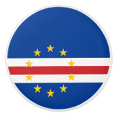 Kaapverdische keramische schedel keramische knop (Voorkant)