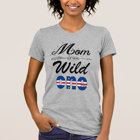 Kaapverdische Mon of the Wild One T-shirt (Voorkant)