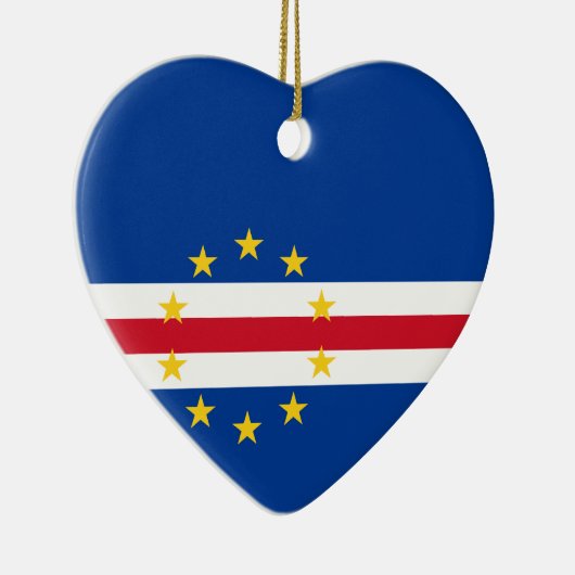 Kaapverdische Ornament van het hart van de vlag (Rechts)