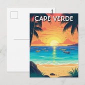  Kaapverdische reizen Briefkaart (Voorkant / Achterkant)