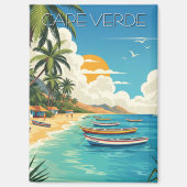  Kaapverdische reizen Magneet (Voorkant)