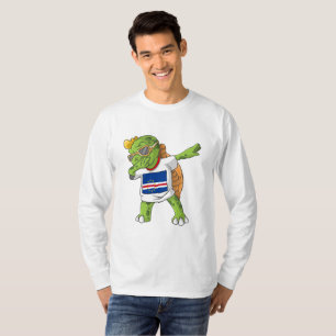 Kaapverdische schildpad met dab t-shirt