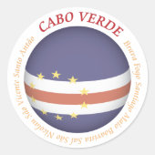 Kaapverdische Sticker (Voorkant)