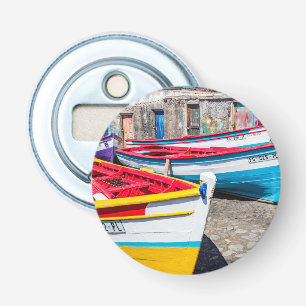 Kaapverdische Vissende boten Button Flesopener