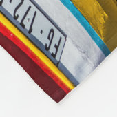 Kaapverdische Vissende boten Fleece Deken (Hoek)