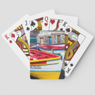 Kaapverdische Vissende boten Pokerkaarten
