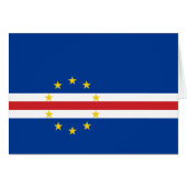 Kaapverdische vlag (Voorkant Horizontaal)