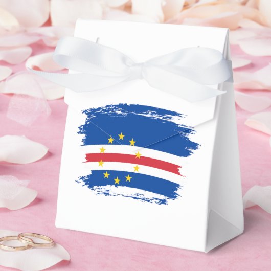 Kaapverdische vlag bedankdoosjes (Huwelijk)