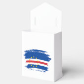 Kaapverdische vlag bedankdoosjes (Geopend)