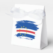 Kaapverdische vlag bedankdoosjes (Voorkant Zijde)