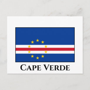 Kaapverdische vlag briefkaart