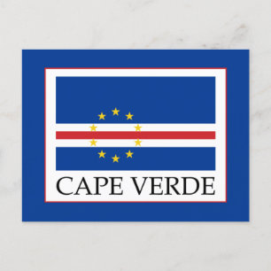 Kaapverdische vlag briefkaart