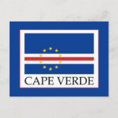 Kaapverdische vlag briefkaart (Voorkant)