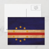 Kaapverdische vlag briefkaart (Voorkant / Achterkant)