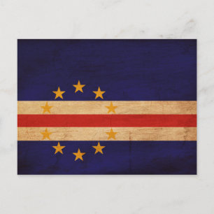 Kaapverdische vlag briefkaart