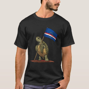 Kaapverdische vlag Cabo Verde Kaapverdische wortel T-shirt