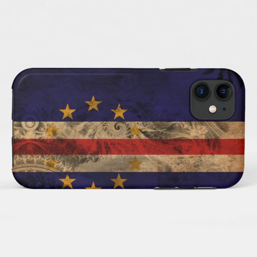Kaapverdische vlag Case-Mate iPhone case (Achterkant (horizontaal))