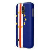 Kaapverdische vlag Case-Mate samsung galaxy hoesje (Achterkant Links)