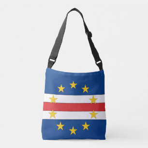 Kaapverdische vlag crossbody tas