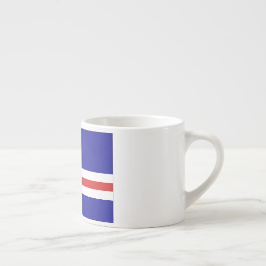Kaapverdische vlag espresso kop (Rechts)