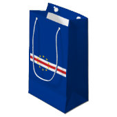 Kaapverdische vlag Gift Bag Klein Cadeauzakje (Voorkant Gekanteld)