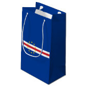Kaapverdische vlag Gift Bag Klein Cadeauzakje (Achterkant Gekanteld)